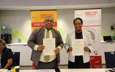 Acting Chief Secretary Acknowledges the Importance of MOU Signing with Business Council of PNG